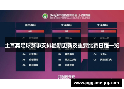 土耳其足球赛事安排最新更新及重要比赛日程一览